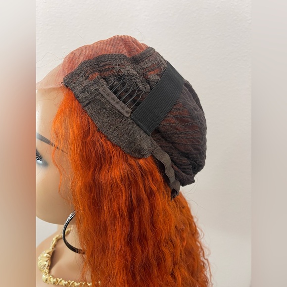 18” 4x4 Transparent Lace, Custom Colored, Human Hair, Closure wig, Has Combs & a - Picture 15 of 15